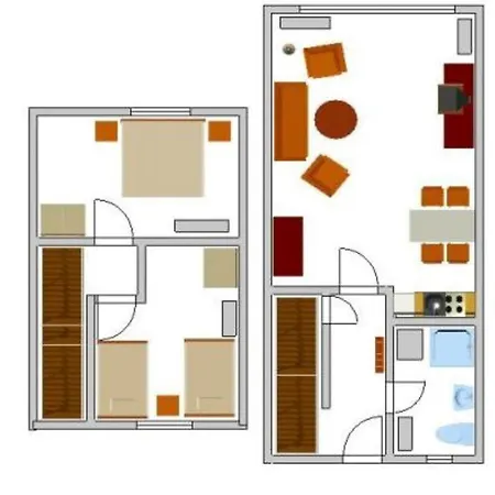 Ferienreihenhaus Koerner Kornhof 5d